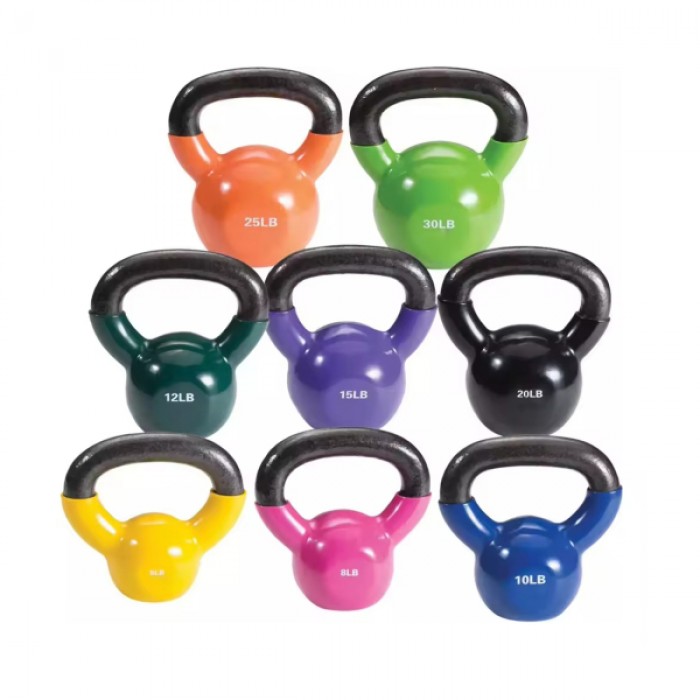 Гиря чугунная с виниловым покрытием 6 кг Generation Fitness FF51F1A-6kg