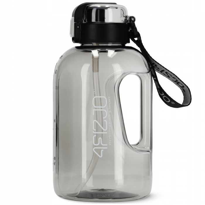 Бутылка для воды спортивная 4FIZJO 2000 мл Grey (P-5905973403825)