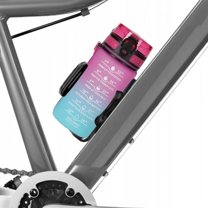 Пляшка для води спортивна 4FIZJO 500 мл Pink/Sky Blue (P-5905973400749)
