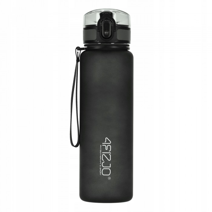 Бутылка для воды спортивная 4FIZJO 650 мл Black (P-5905973403733)