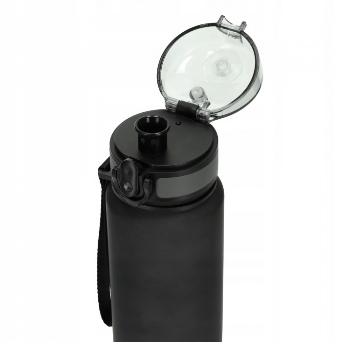 Бутылка для воды спортивная 4FIZJO 650 мл Black (P-5905973403733)