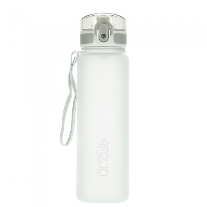 Бутылка для воды спортивная 4FIZJO 650 мл Grey (P-5905973404280)
