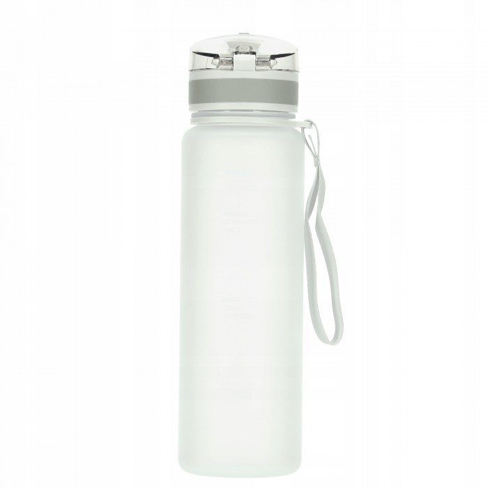 Бутылка для воды спортивная 4FIZJO 650 мл Grey (P-5905973404280)