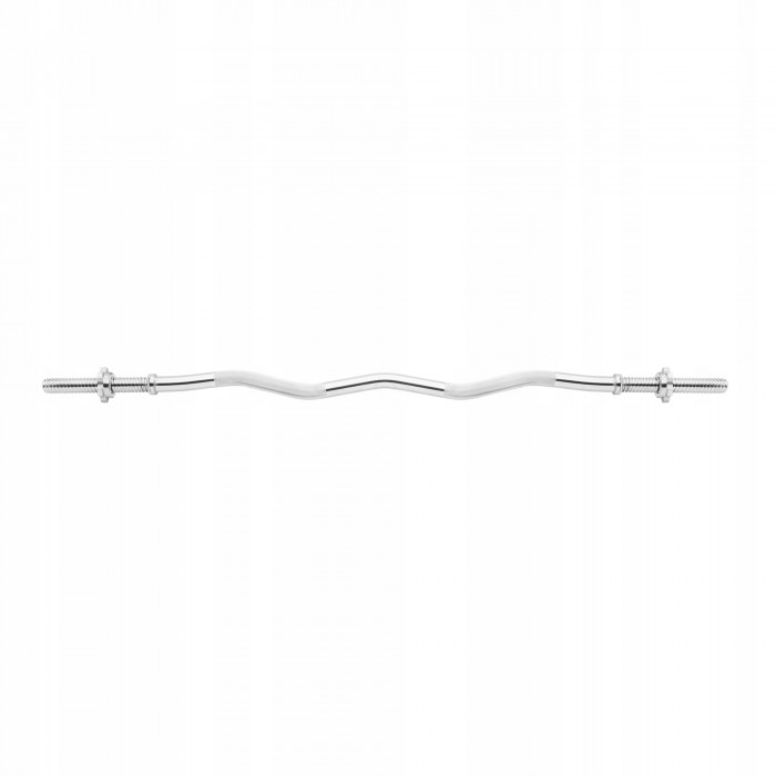 Гриф для штанги W-подібний 4FIZJO 120 см 25 мм (P-5905973401104)