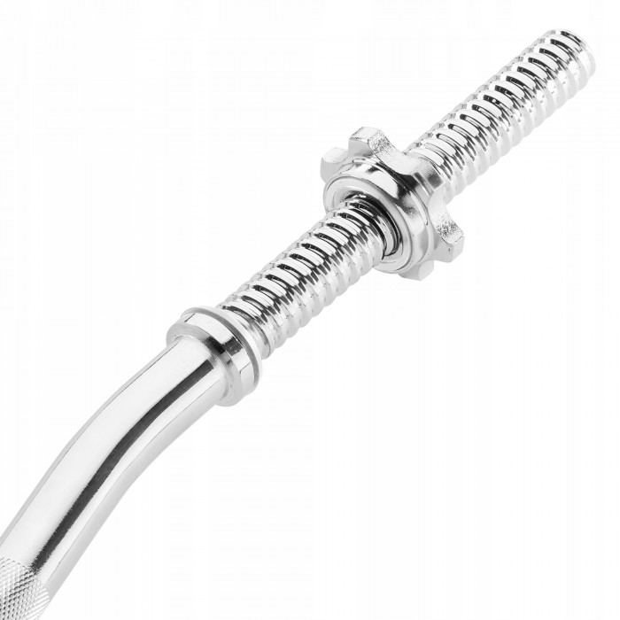 Гриф для штанги Z-подібний 4FIZJO 120 см 25 мм (P-5905973401111)