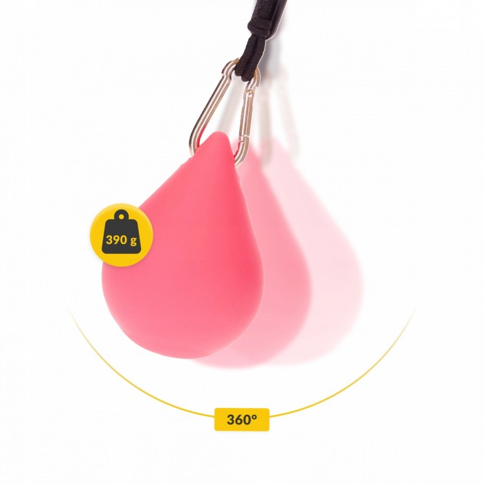 Обруч (хулахуп) массажный 4FIZJO с отягощением Pink (P-5907739316820)