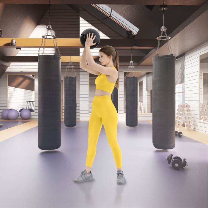 Слембол (медицинский мяч) для кроссфита 4FIZJO Slam Ball 7 кг Black (P-5907739315434)