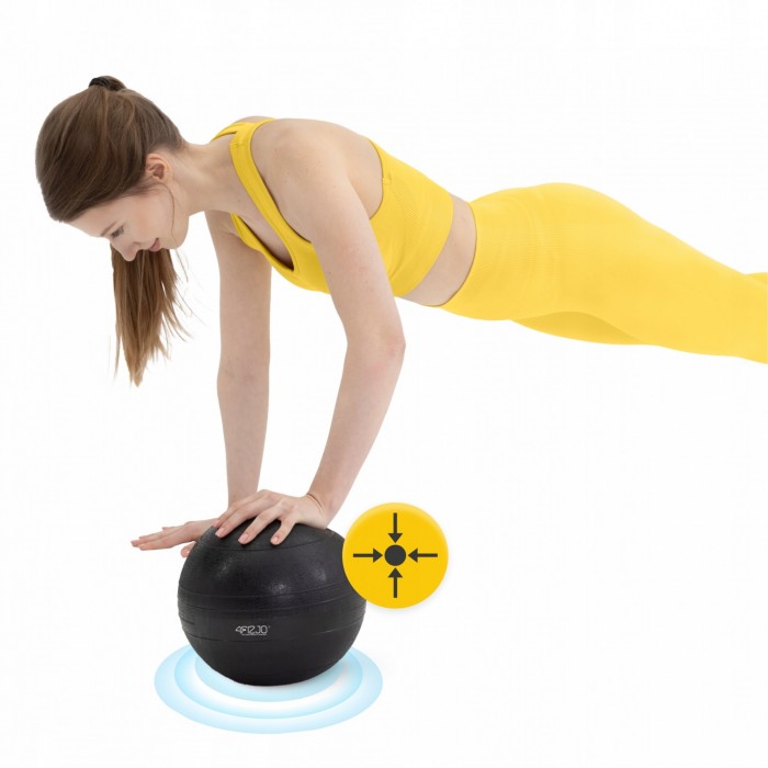 Слембол (медицинский мяч) для кроссфита 4FIZJO Slam Ball 7 кг Black (P-5907739315434)