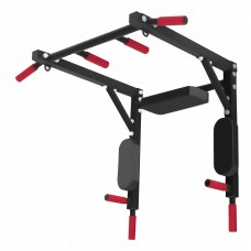 Турник-брусья навесной 4FIZJO 2 в 1 Black (P-5905973402644)