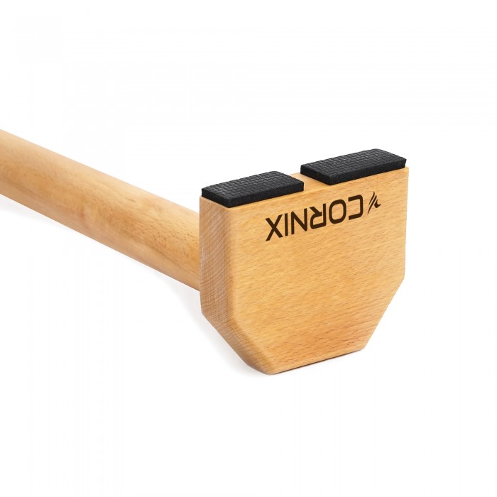 Упори для віджимань (паралети) Cornix 50 см дерев'яні, подовжені XR-0382