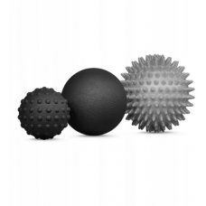 Набор массажных мячей Trex Sport TX-003MSA 3в1 для йоги и фитнеса EPP