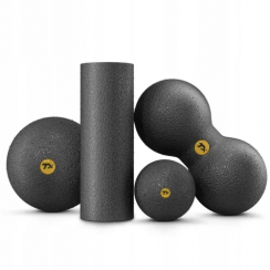 Набор массажеров Trex Sport TX-025EPS 4в1 для йоги и фитнеса черный