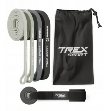 Набір резинок для підтягування та спорту Trex Sport TX-004PB 4в1 2-41кг