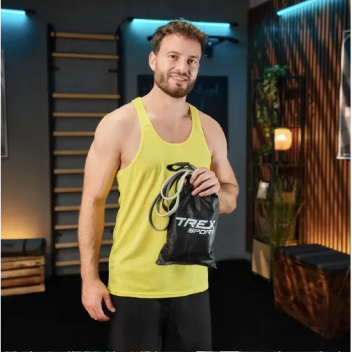 Набор резинок для подтягивания и спорта Trex Sport TX-004PB 4в1 2-41кг