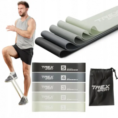 Набор резинок для фитнеса Trex Sport TX-065RBG 1-18кг