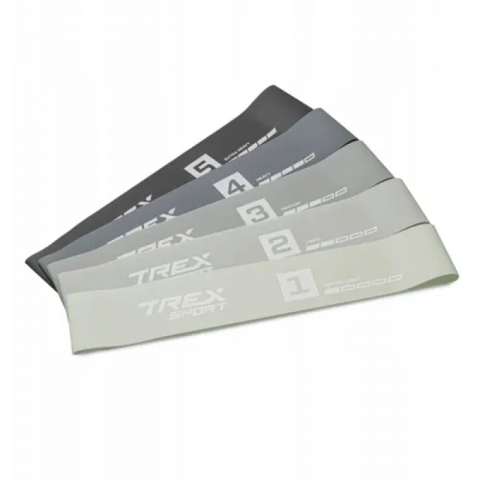 Набір гумок для фітнесу Trex Sport TX-065RBG 1-18кг