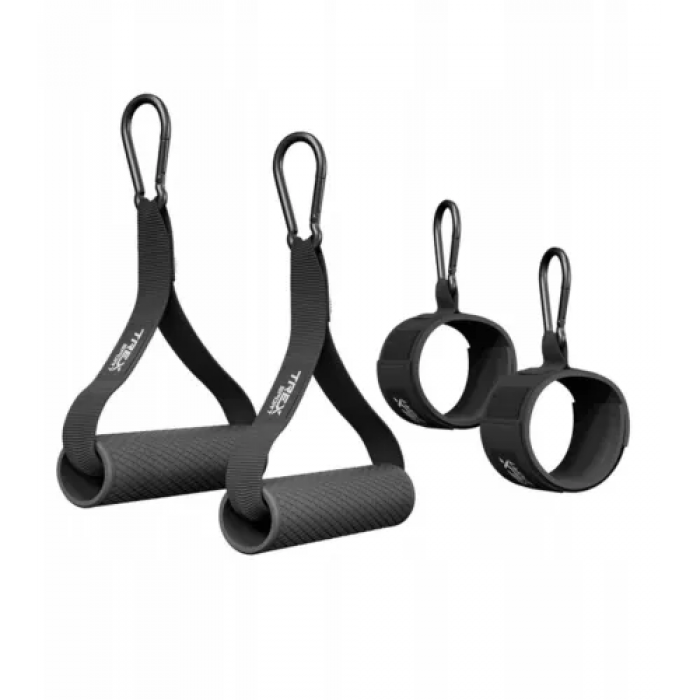 Набор резинок с эспандерами Trex Sport TX-050TS черный