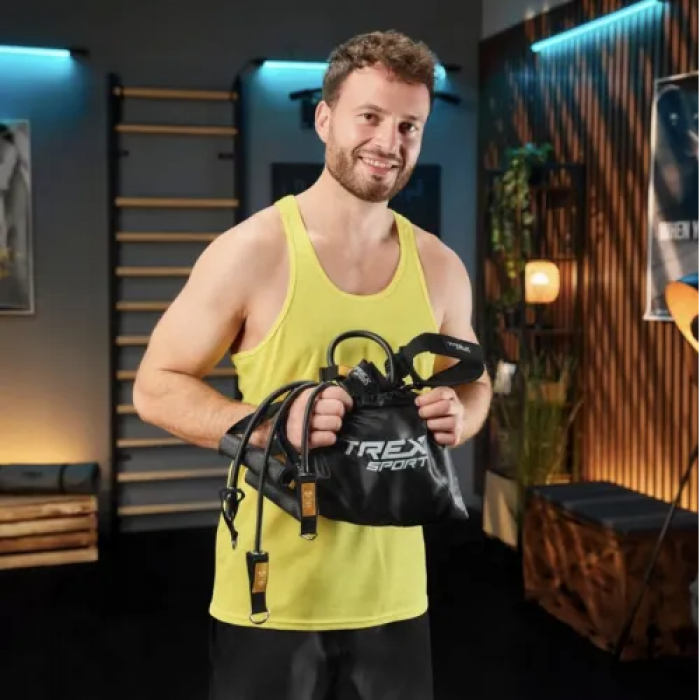 Набор резинок с эспандерами Trex Sport TX-050TS черный