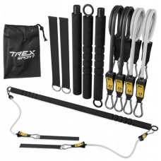 Палиця гімнастична з еспандерами Trex Sport TX-023TS 14-74кг
