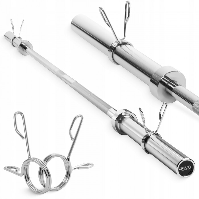 Гриф для штанги прямой олимпийский 4FIZJO 220 см 50 мм (P-5905973401197)