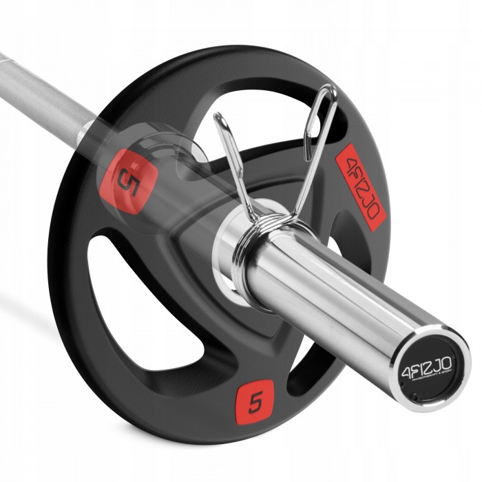 Гриф для штанги прямой олимпийский 4FIZJO 220 см 50 мм (P-5905973401197)