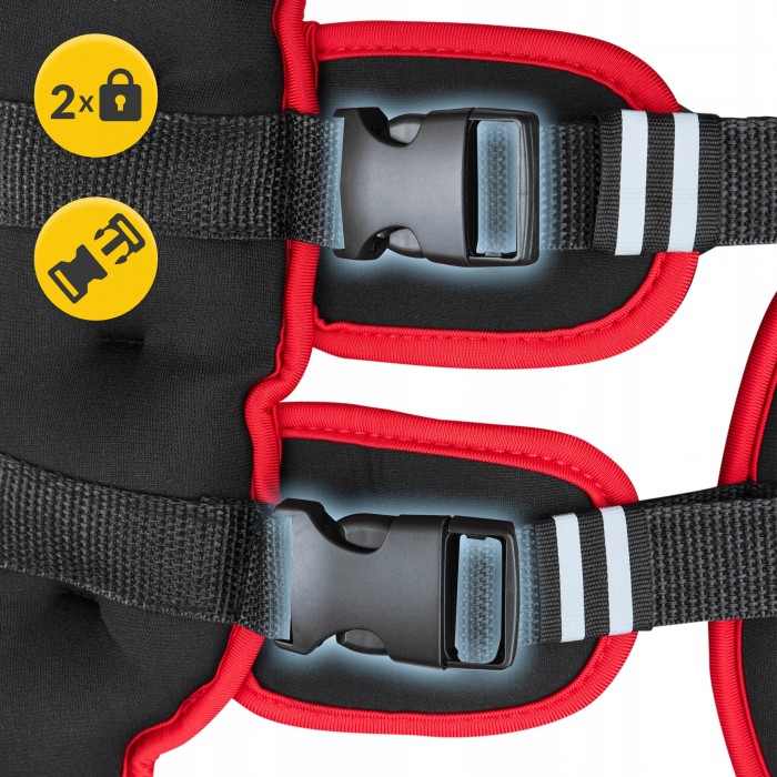 Жилет-обтяжувач для тренувань 4FIZJO 10 кг Black/Red (P-5905973402163)