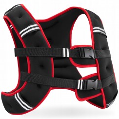 Жилет-обтяжувач для тренувань 4FIZJO 5 кг Black/Red (P-5905973402156)