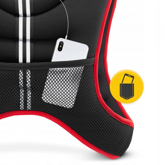 Жилет-обтяжувач для тренувань 4FIZJO 5 кг Black/Red (P-5905973402156)