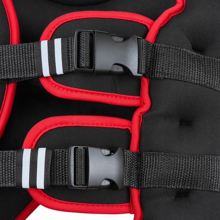 Жилет-обтяжувач для тренувань 4FIZJO 5 кг Black/Red (P-5905973402156)