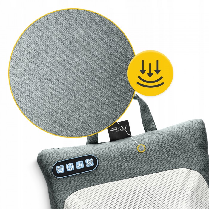 Подушка-масажер 4FIZJO Shiatsu Lite Black (P-5905973404136)