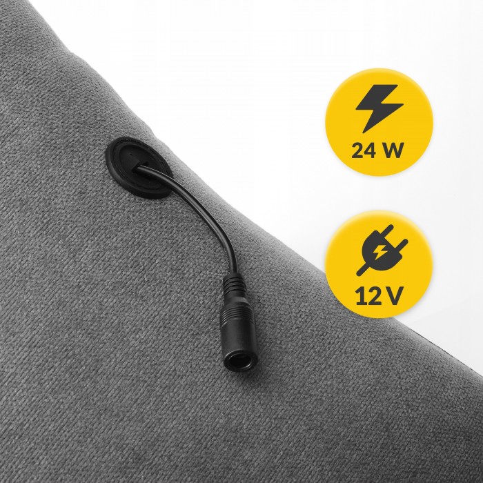 Подушка-масажер 4FIZJO Shiatsu Lite Black (P-5905973404136)