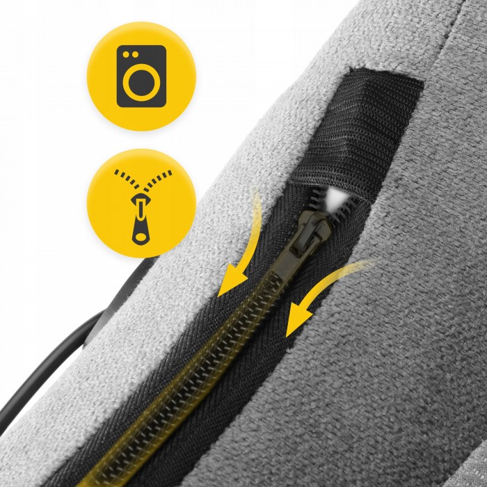 Подушка-масажер 4FIZJO Shiatsu Lite Black (P-5905973404136)