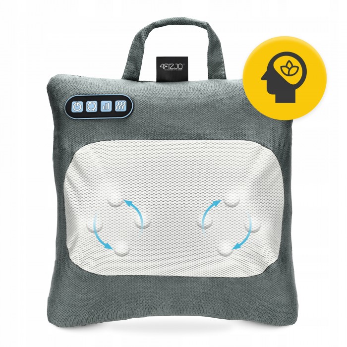 Подушка-масажер 4FIZJO Shiatsu Lite Black (P-5905973404136)