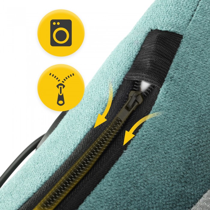 Подушка-массажер 4FIZJO Shiatsu Lite Green (P-5905973404143)