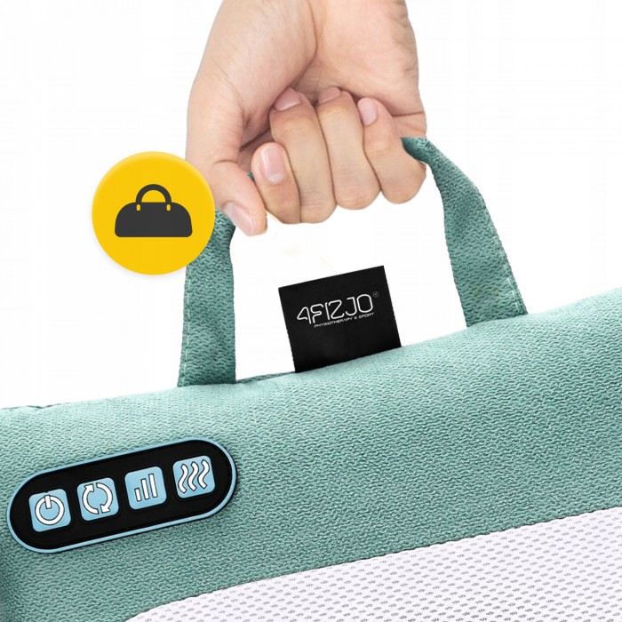 Подушка-массажер 4FIZJO Shiatsu Lite Green (P-5905973404143)
