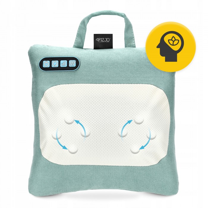 Подушка-массажер 4FIZJO Shiatsu Lite Green (P-5905973404143)
