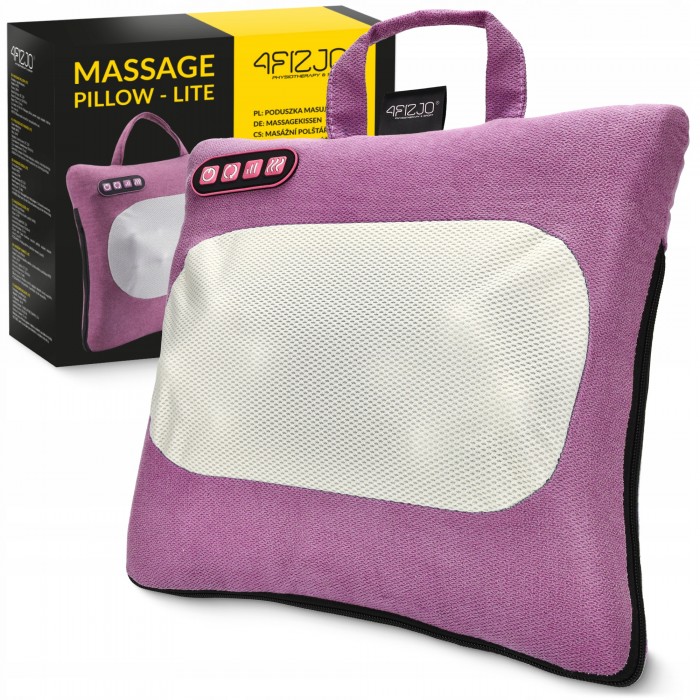 Подушка-массажер 4FIZJO Shiatsu Lite Violet (P-5905973404129)