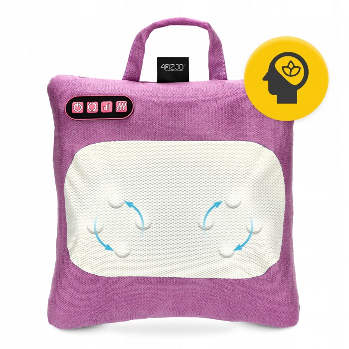 Подушка-массажер 4FIZJO Shiatsu Lite Violet (P-5905973404129)