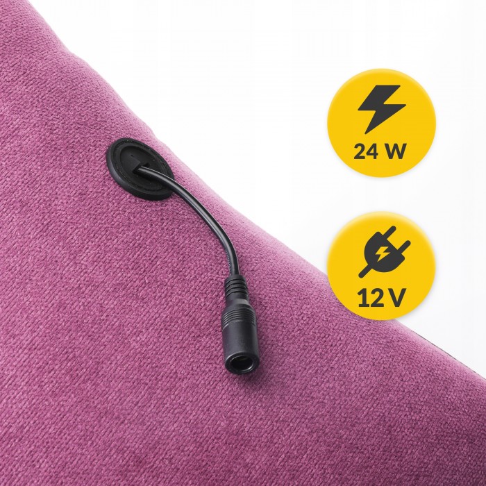 Подушка-массажер 4FIZJO Shiatsu Lite Violet (P-5905973404129)