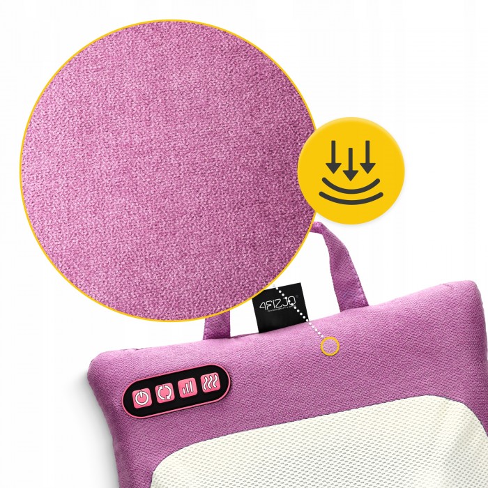 Подушка-массажер 4FIZJO Shiatsu Lite Violet (P-5905973404129)