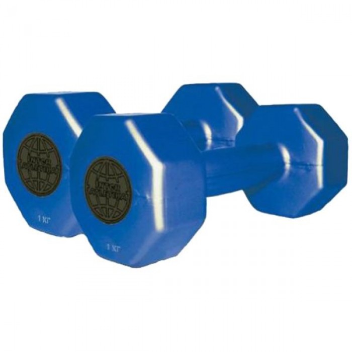 Гантели для фитнеса 1 кг 2шт  InterAtletika ST560.1-1