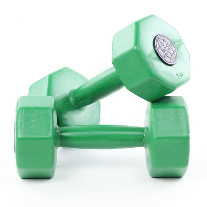 Гантели для фитнеса 3 кг 2шт InterAtletika ST560.3-3