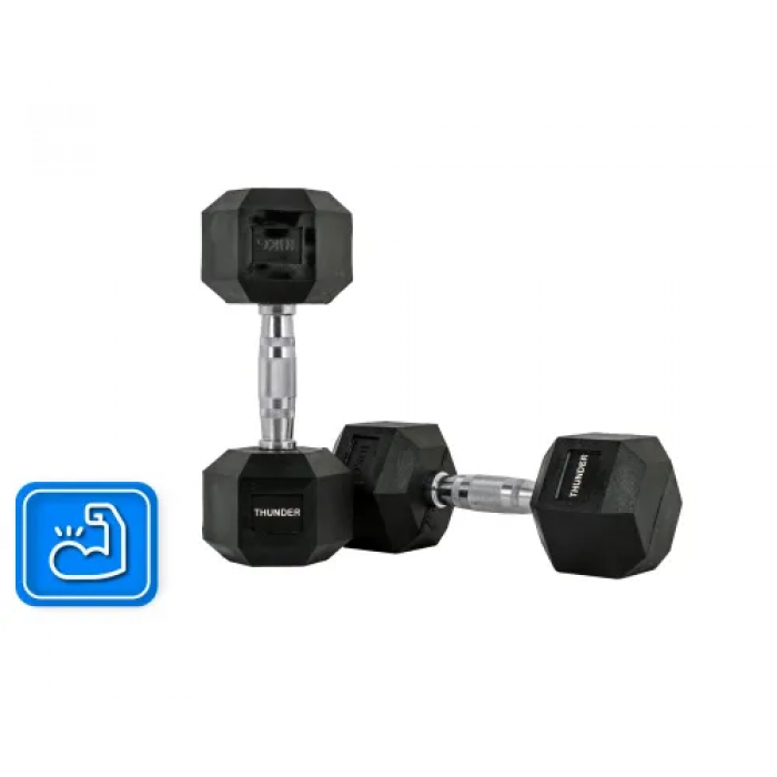 Гантель шестигранный 10 кг THUNDER