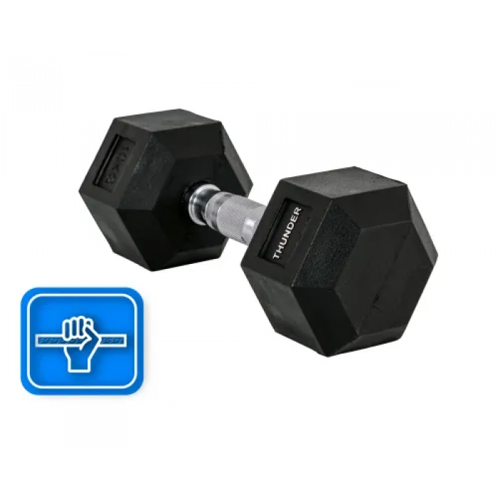 Гантель шестигранный 10 кг THUNDER