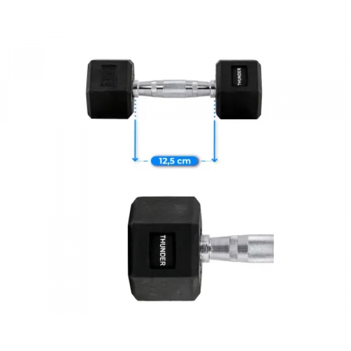 Гантель шестигранна 5 кг THUNDER