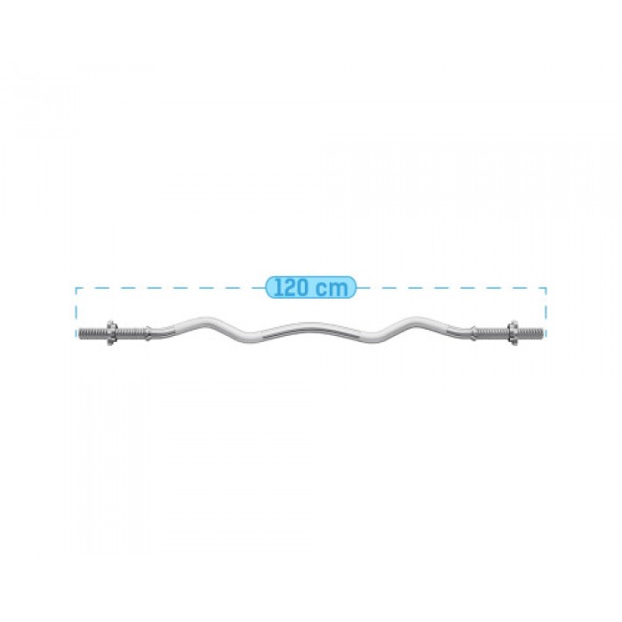 Гриф для штанги W-образный 120/25 THUNDER