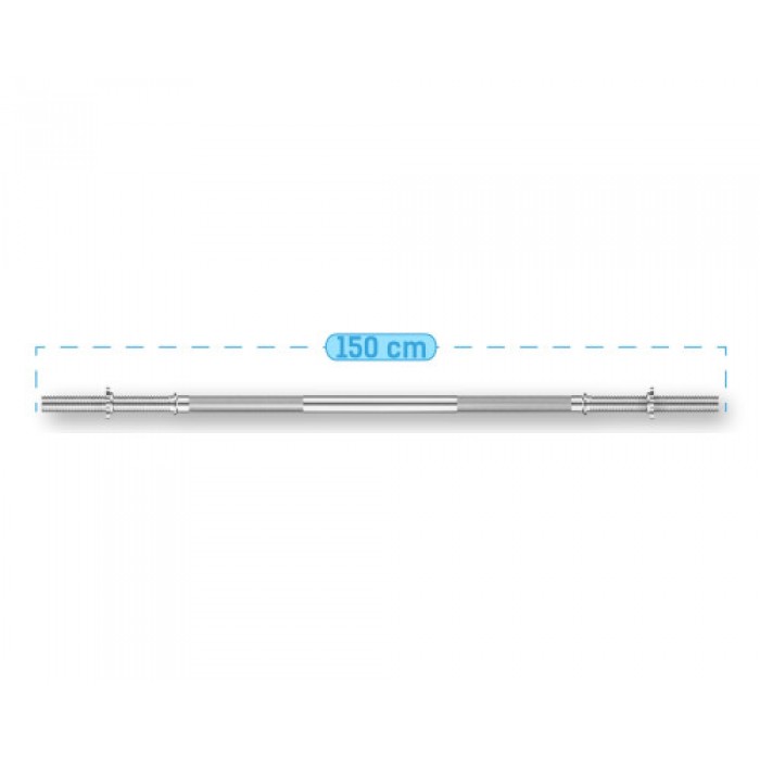 Винтовой гриф прямой 150/25 THUNDER