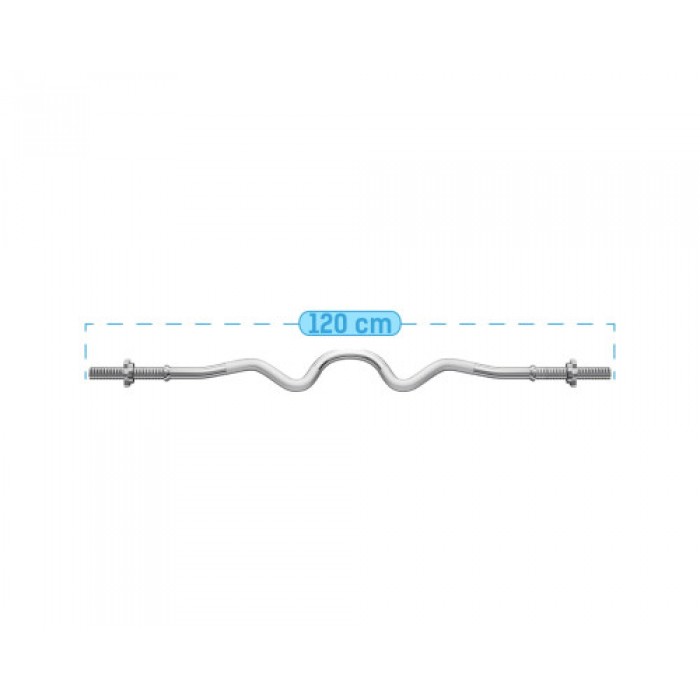 Гриф для штанги Z-образный 120/25 THUNDER