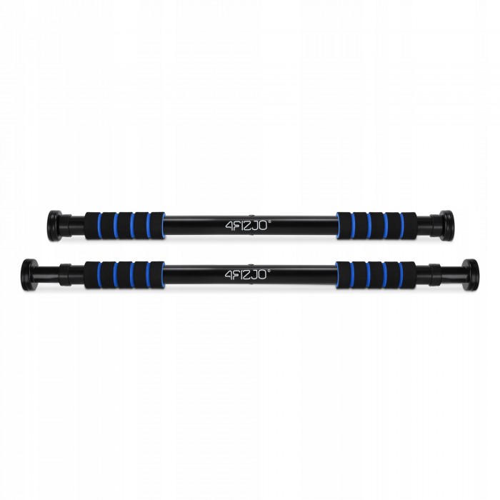 Турнік розсувний 4FIZJO Basic 61.5-100 см Black/Blue (P-5905973402705)