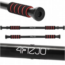 Турнік розсувний 4FIZJO Basic 61.5-100 см Black/Red (P-5905973402712)